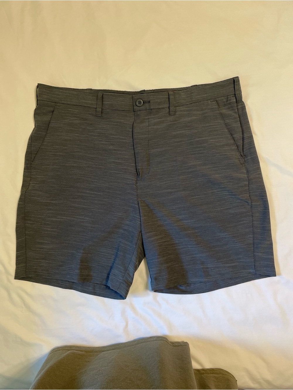 Apt. 9 Dark Gray Flat Front Performance Shorts